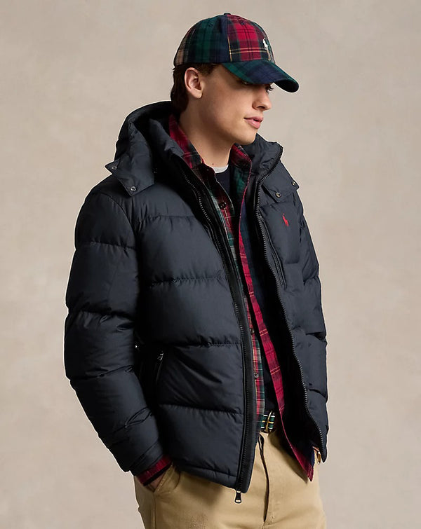RALPH LAUREN MEN’S PREMIUM DOWN PUFFER JACKET | NAVY BLUE